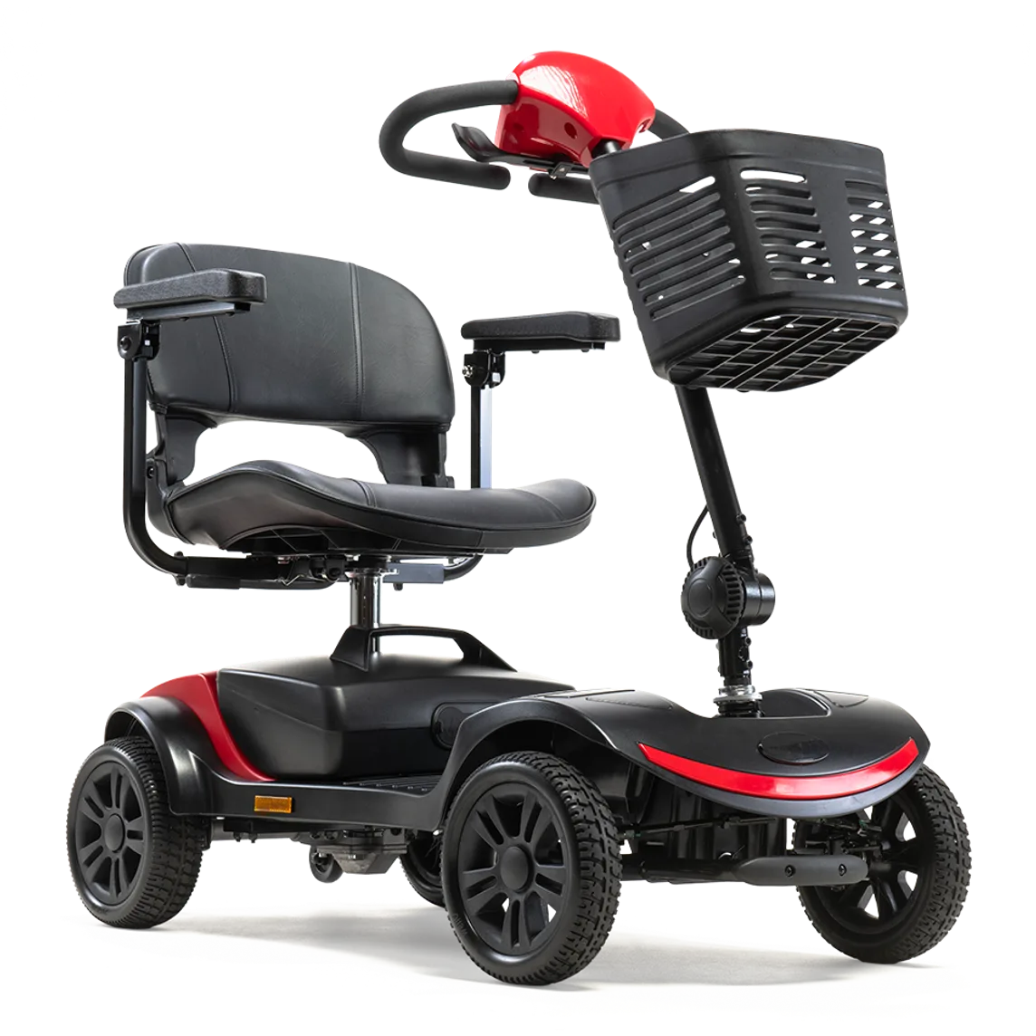 Drive Portable Mobility Scooter – 11-Mile Compact Boot Scooter (Red)