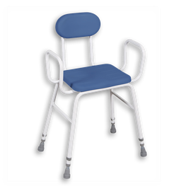 Drive Perching Stool with PU Seat – Height-Adjustable Padded Support Stool