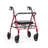 Heavy Duty Rollator - Red
