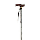 Drive Folding Cane with Strap – Black Wave