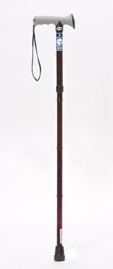 Drive Soft Grip Folding Cane – Red Crackle Pattern