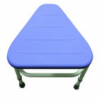 Drive Belmont Corner Shower Stool with Padded PU Seat – Height Adjustable