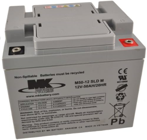 50Ah MK AGM Battery - 12V Mobility Battery