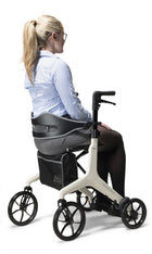 AeroWalk Carbon Rollator - Buttercream