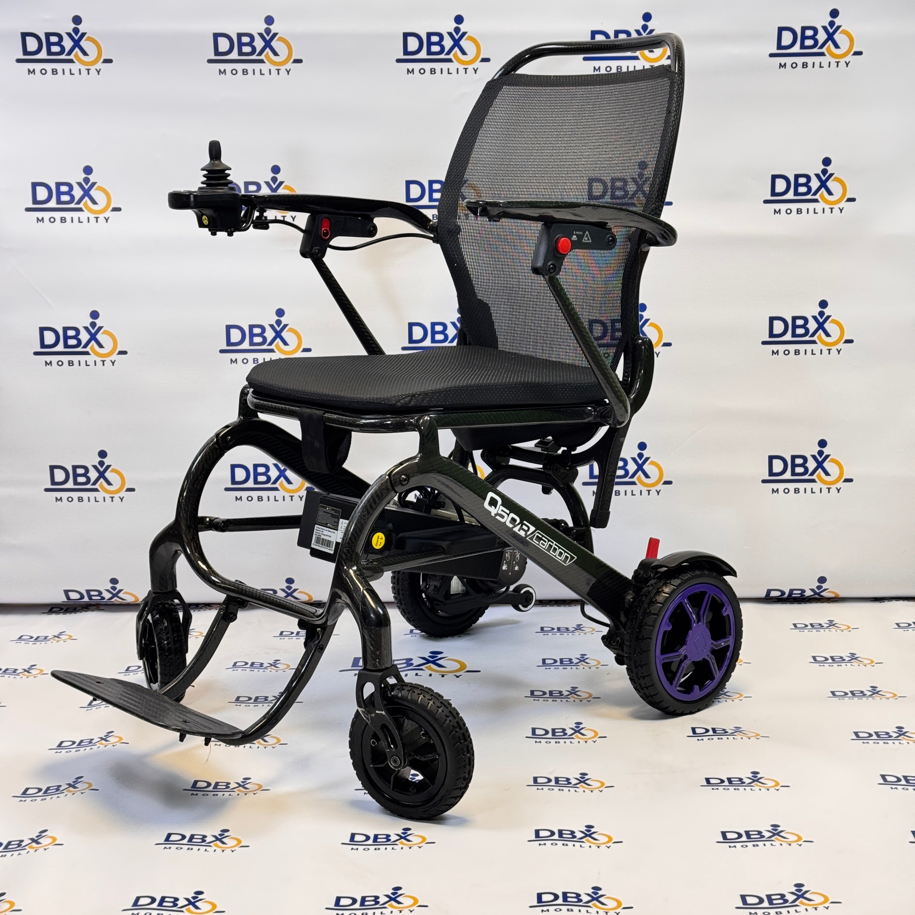 Quickie Q50 R Carbon Folding Powerchair | Ultralight 14.5kg | Travel Ready