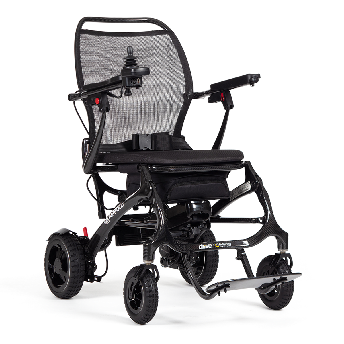AirFold Carbon Fibre Folding Powerchair – Electric Wheelchair