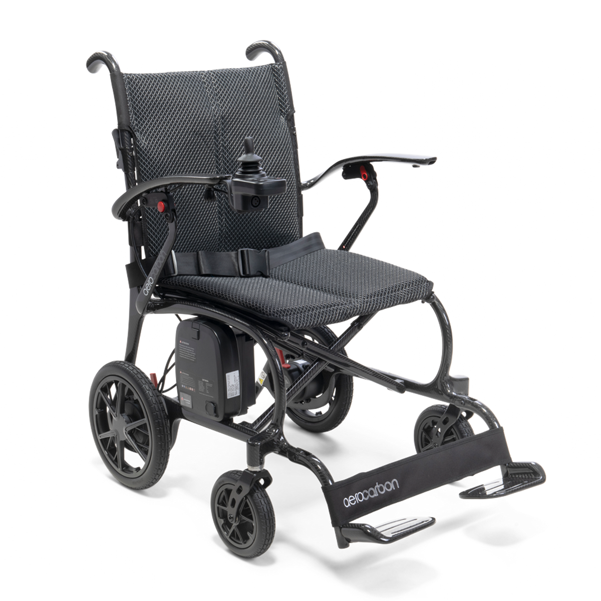 AeroCarbon Lightweight Folding Powerchair – Carbon Fibre Electric Wheelchair