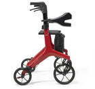 AeroWalk Carbon Rollator - Fire Red