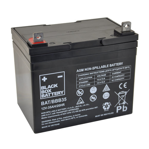 Black Box BBB35 12V 35Ah AGM Mobility Scooter & Powerchair Battery