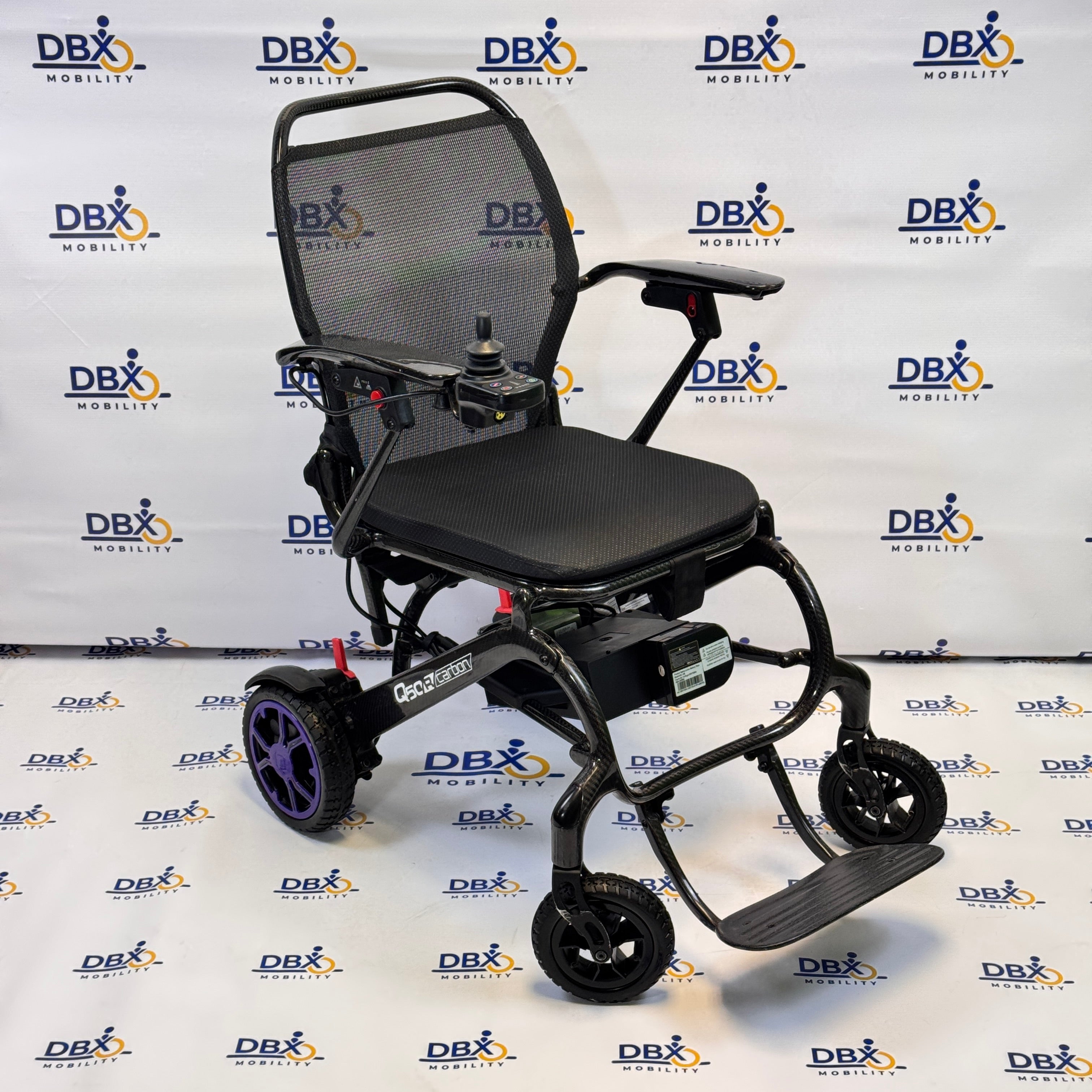 Quickie Q50 R Carbon Folding Powerchair | Ultralight 14.5kg | Travel Ready