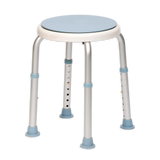 Bath Stool with Rotating Seat – Height Adjustable