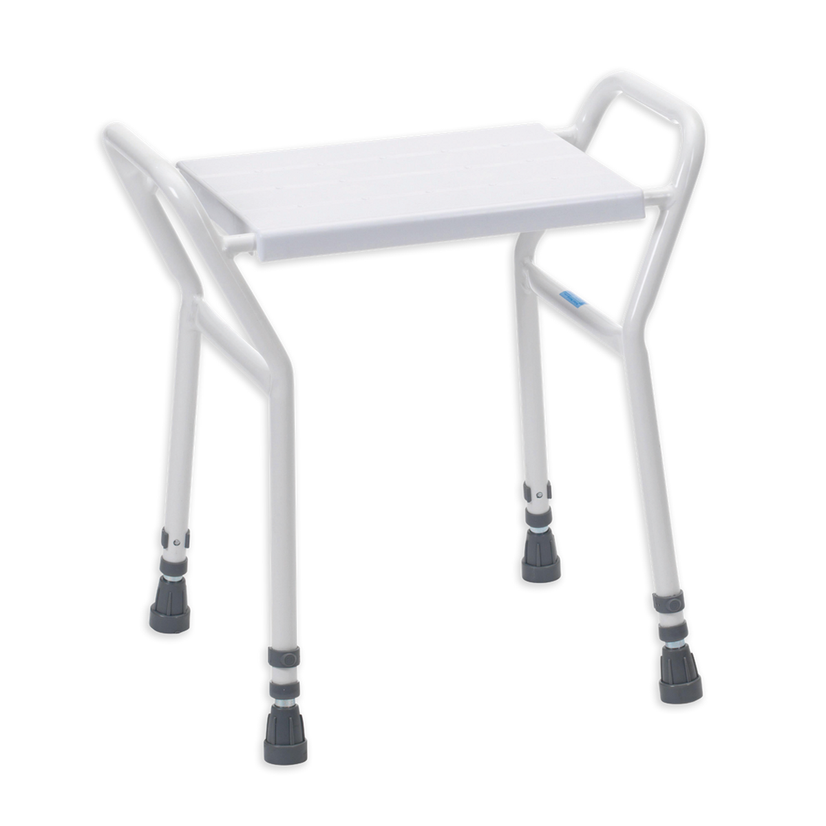 Drive Bosworth Shower Bench with Grab Handles – Height Adjustable Shower Seat
