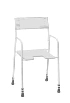 Drive Bradgate Shower Stool with Back & Arms – Height Adjustable Shower Seat