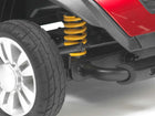 Drive Jaunt Plus Mobility Scooter – 13-Mile Suspension Boot Scooter (Red)