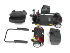 Drive Jaunt Plus Mobility Scooter – 13-Mile Suspension Boot Scooter (Red)