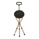 Drive Folding Cane Seat – Adjustable Walking Stick & Rest Seat