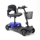 Drive Compact Lite Mobility Scooter – 8-Mile Split Boot Scooter (Blue)