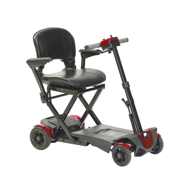 Drive AutoFold Mobility Scooter – Remote Folding Travel Scooter (Red)