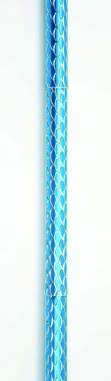 Drive Folding Cane with Strap – Blue Spiral Wave