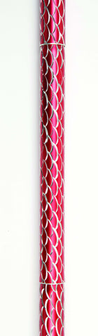 Drive Folding Cane with Strap – Red Spiral Wave