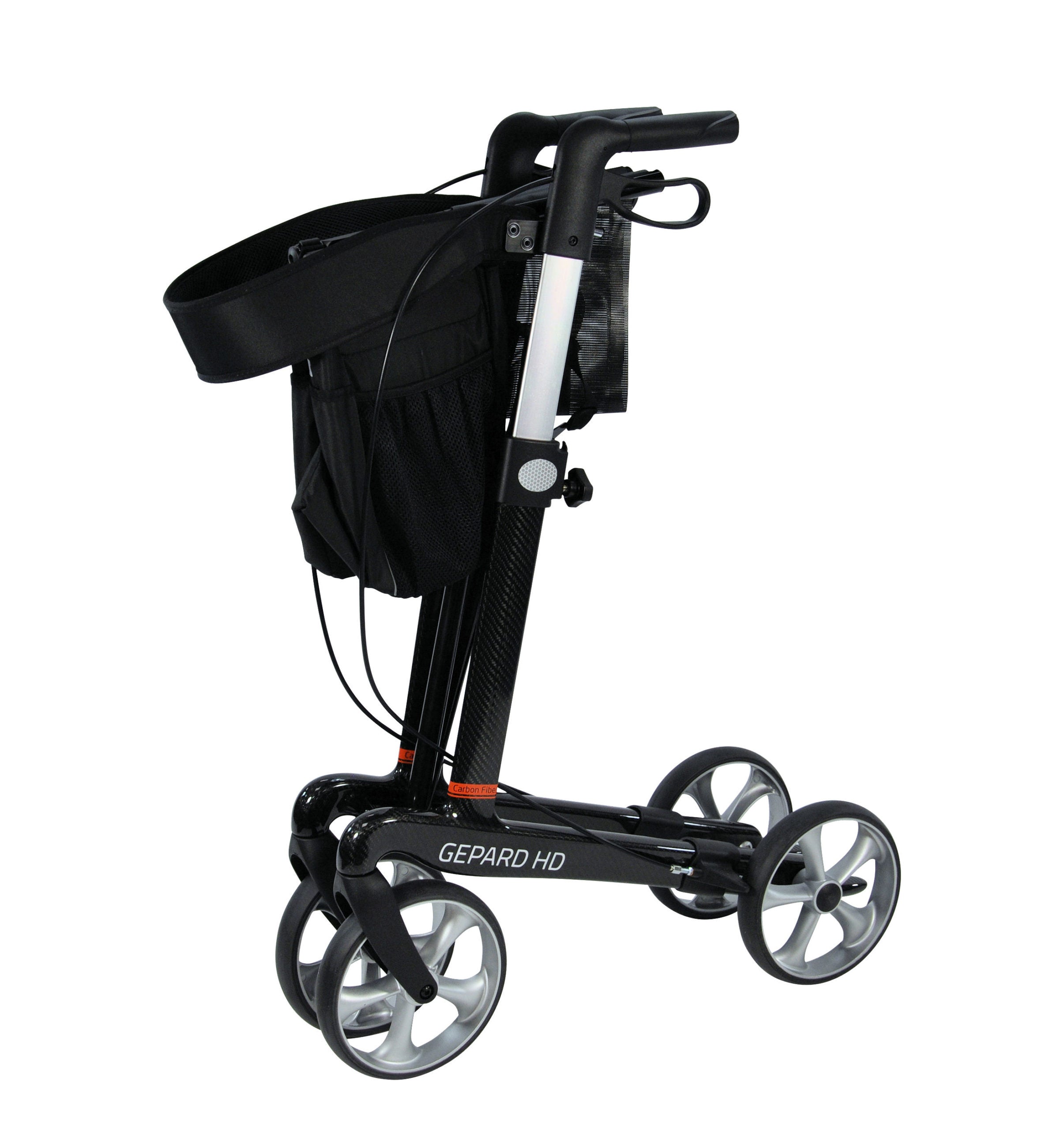 Gepard Carbon Fibre Heavy Duty Rollator 62cm