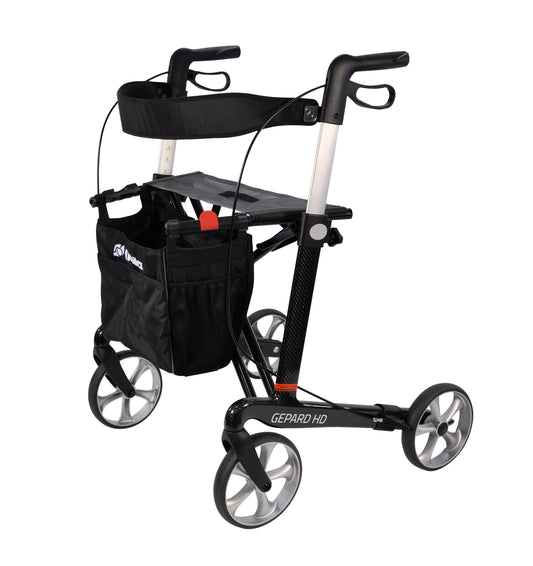 Gepard Carbon Fibre Heavy Duty Rollator 62cm