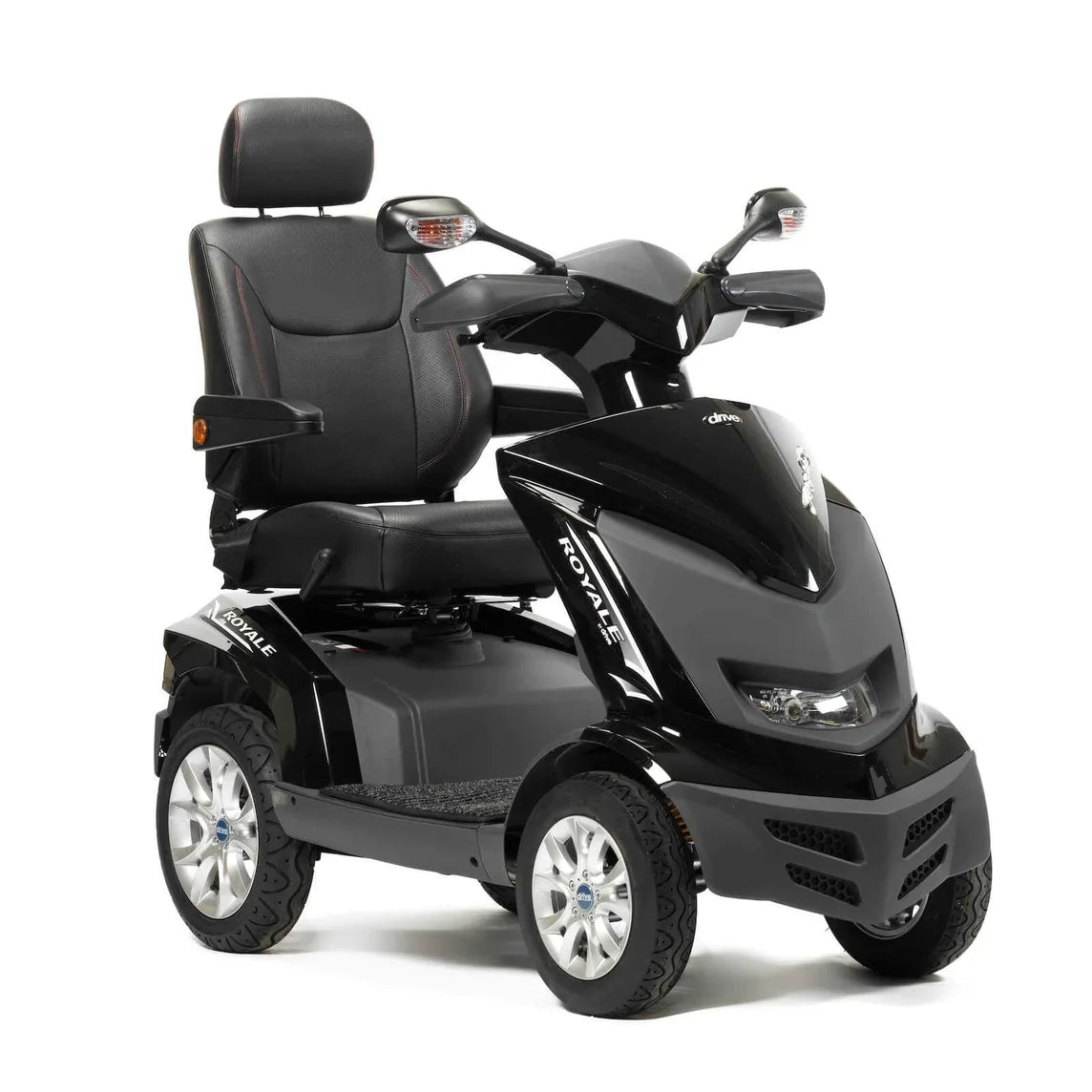 Drive Royale 4 Mobility Scooter – 32-Mile Luxury Road Scooter (Black)