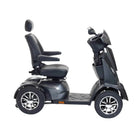 Drive King Cobra 8mph Mobility Scooter – 30-Mile Heavy-Duty Road Scooter (Grey)