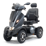 Drive King Cobra 8mph Mobility Scooter – 30-Mile Heavy-Duty Road Scooter (Grey)