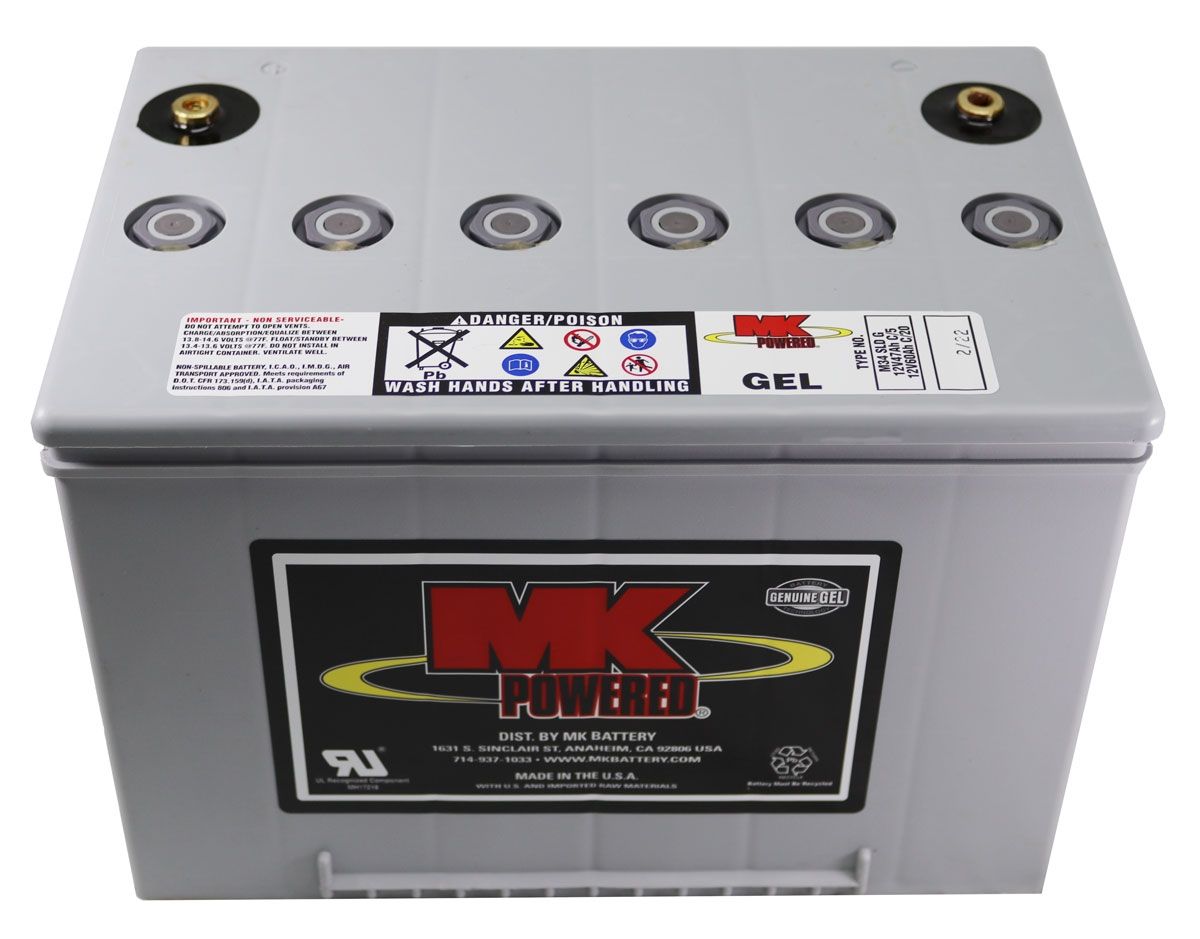 60Ah MK Gel Battery - 12V Mobility Battery