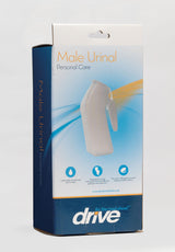 Drive Male Urinal 1 Litre with Lid – Portable Bottle with Handle & Measurements