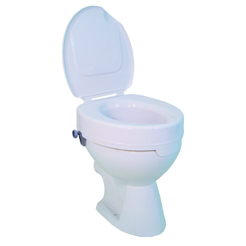 Ticco 2G Raised Toilet Seat – 2", 4" or 6", With or Without Lid