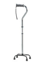 Drive Folding Quad Cane – Four-Foot Adjustable Walking Stick