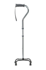 Drive Folding Quad Cane – Four-Foot Adjustable Walking Stick