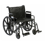 Sentra Bariatric Steel Self-Propel Wheelchair – 20"