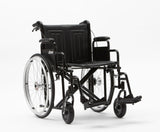 Sentra Bariatric Steel Self-Propel Wheelchair – 24"