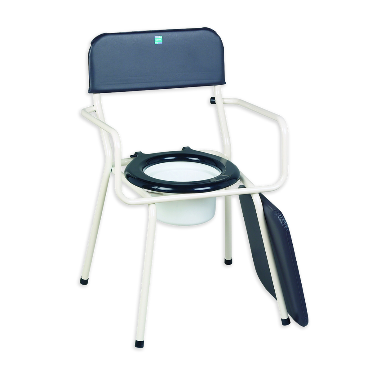 Drive Stackable Commode Chair – Removable Padded Upholstery, 160kg
