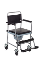 Drive Glideabout Wheeled Commode Chair – 4 Braked Castors, Removable Seat