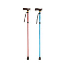Drive Folding Cane with Strap – Red Crackle