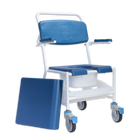 Drive Uppingham Mobile Commode & Shower Chair – Attendant-Propelled, Tilt-Up Arms