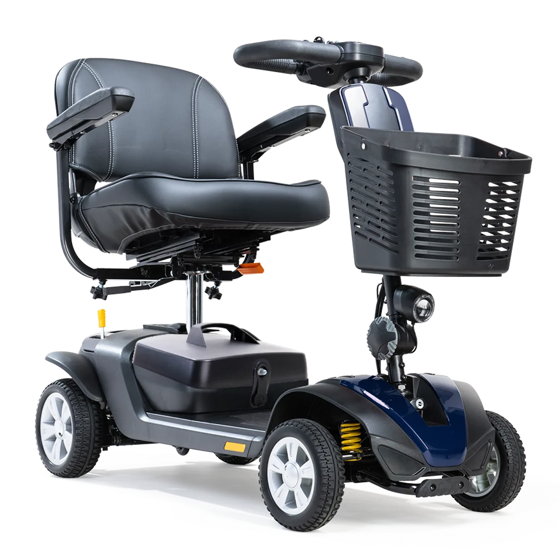 Drive Valiant Mobility Scooter – 12.4-Mile Suspension Boot Scooter (Red)