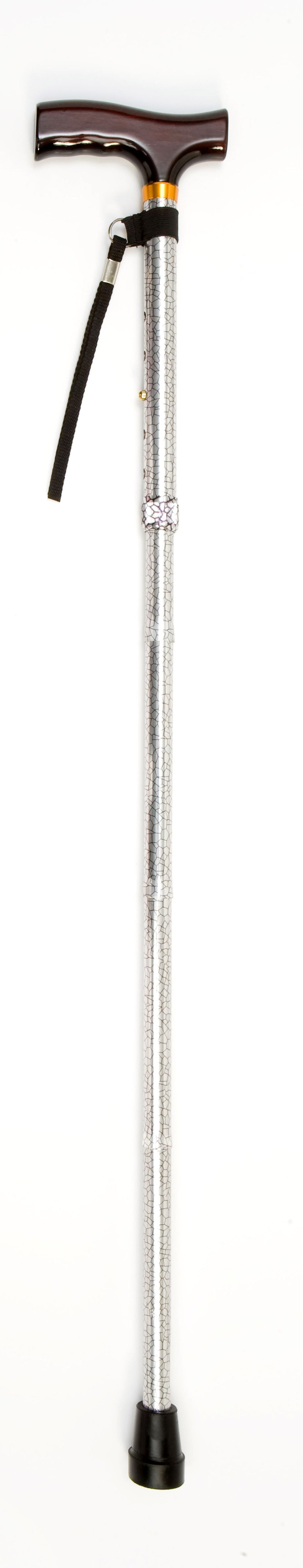 Drive Folding Cane with Strap – Stained Glass