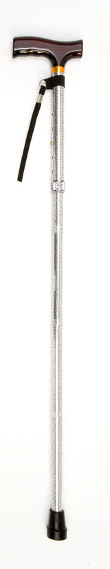 Drive Folding Cane with Strap – Stained Glass