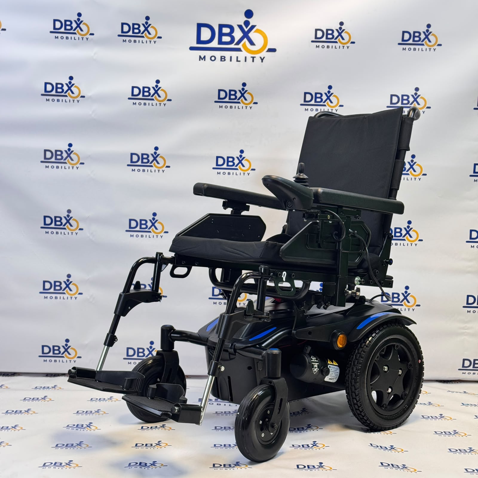 Sunrise Medical Quickie Q100 R Electric Powerchair- blue