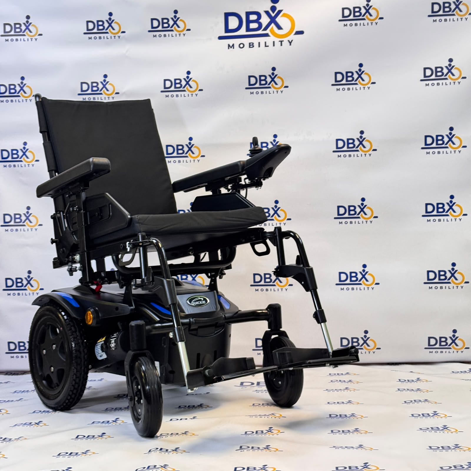Sunrise Medical Quickie Q100 R Electric Powerchair- blue