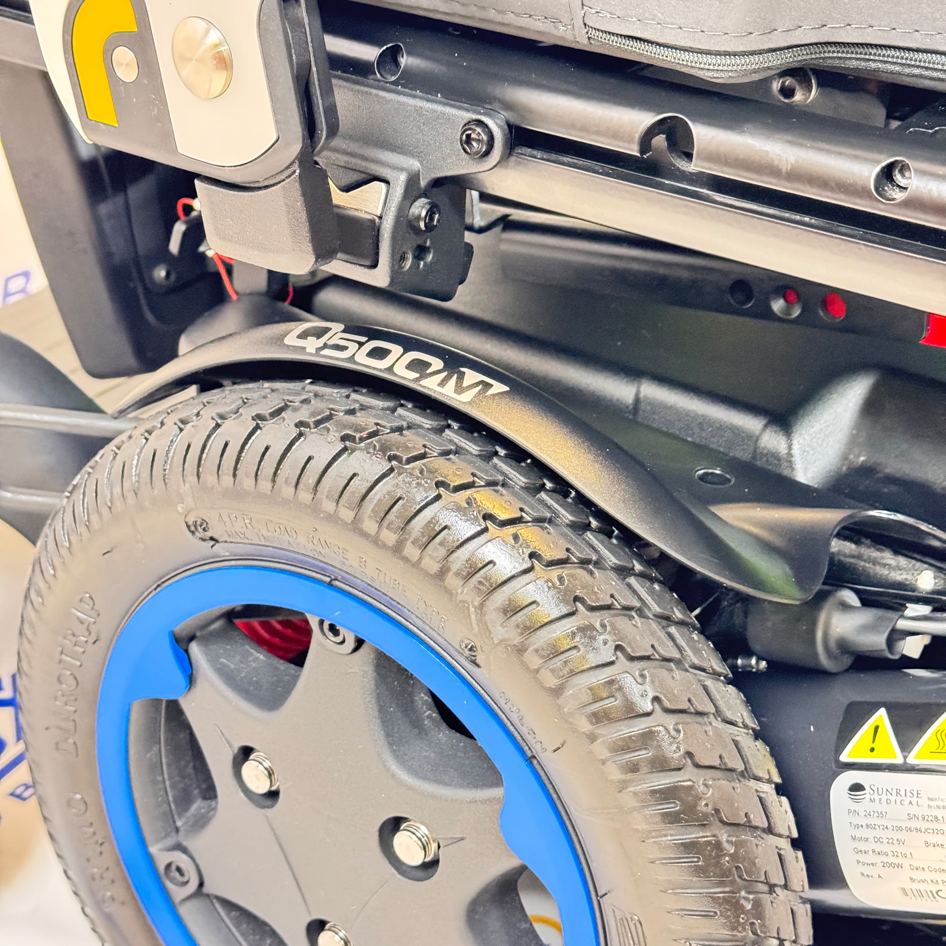 Quickie Q500 M Powerchair | Attendant Controls | DBX Mobility