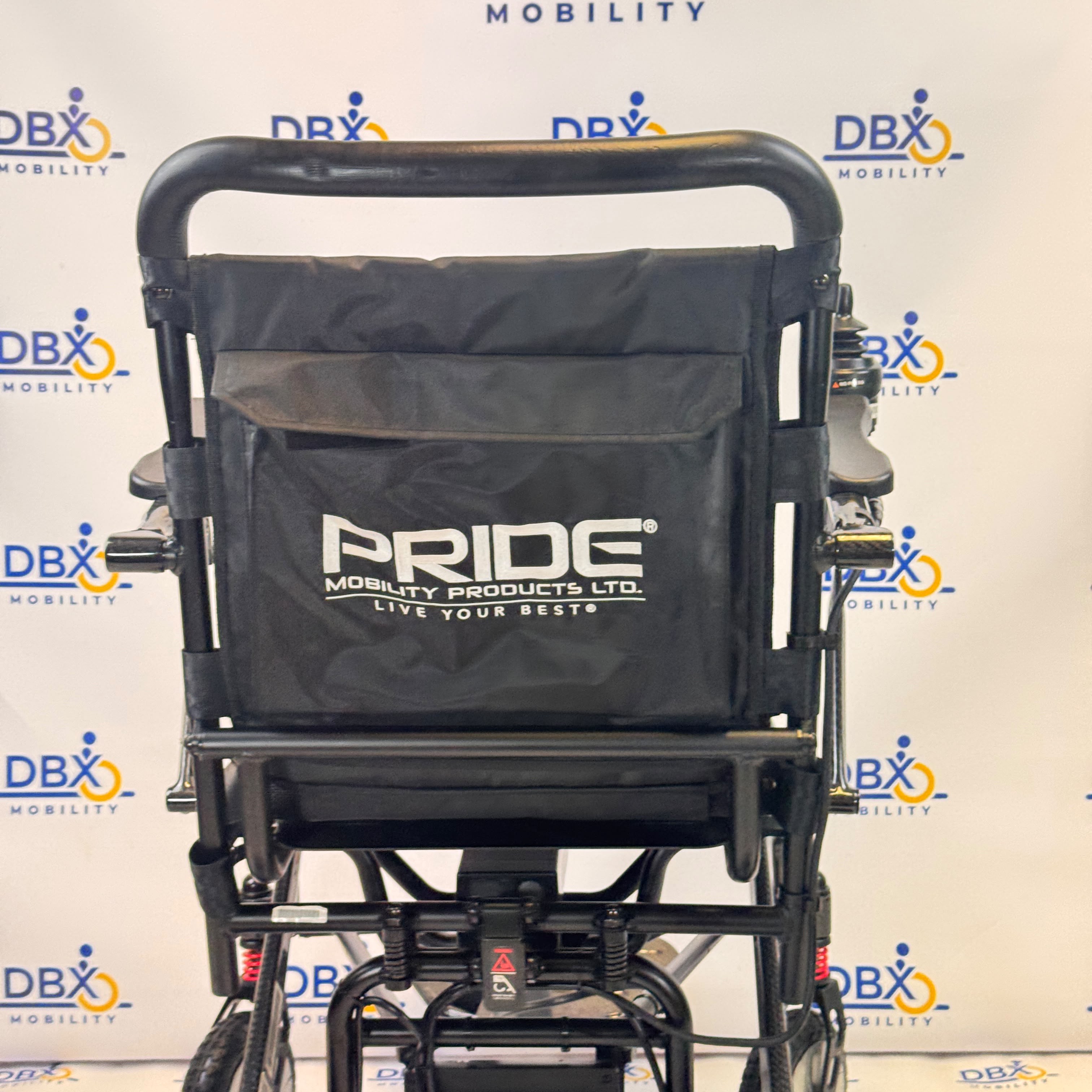 Pride iGo Lite Carbon Refurbished Folding Powerchair | DBX Mobility