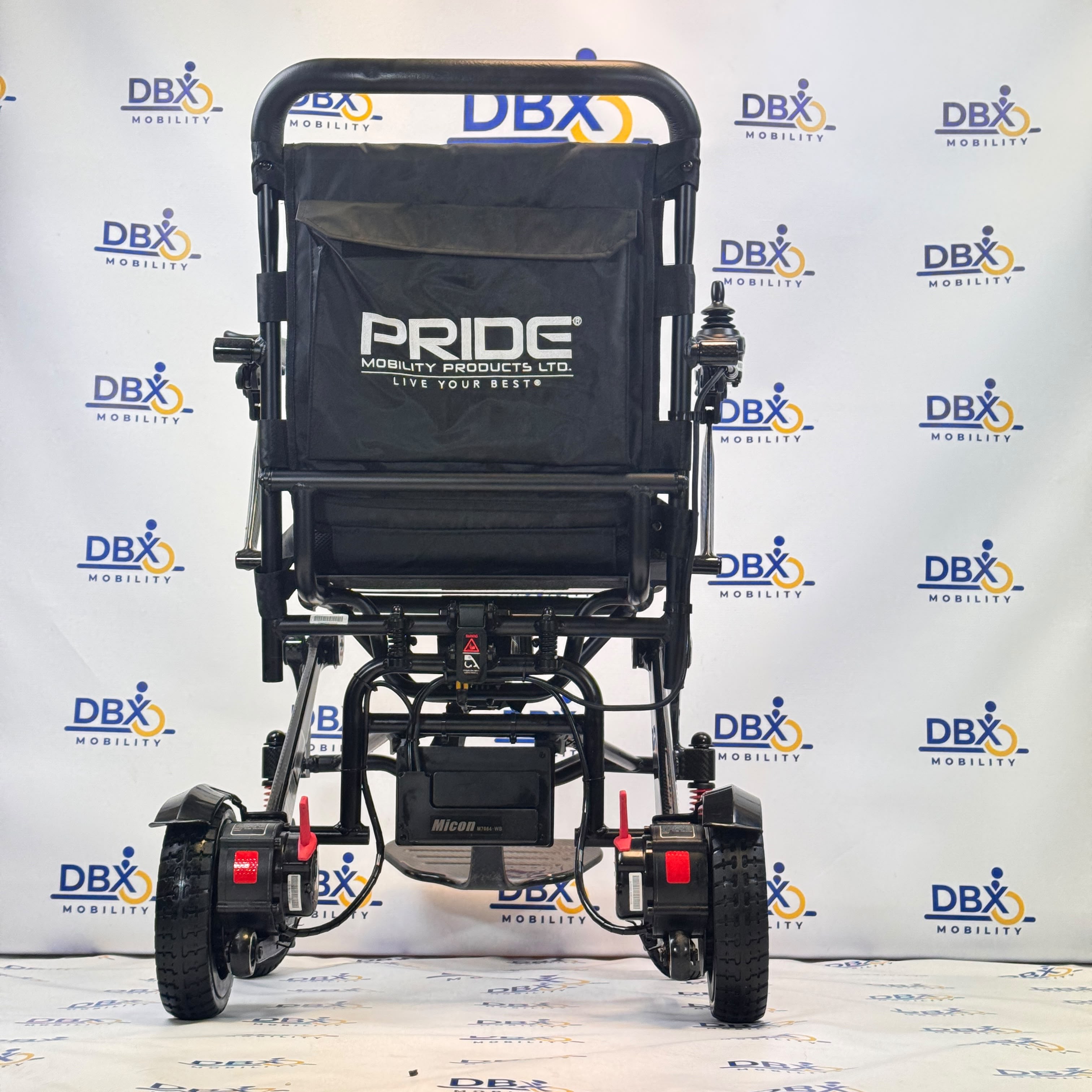 Pride iGo Lite Carbon Refurbished Folding Powerchair | DBX Mobility