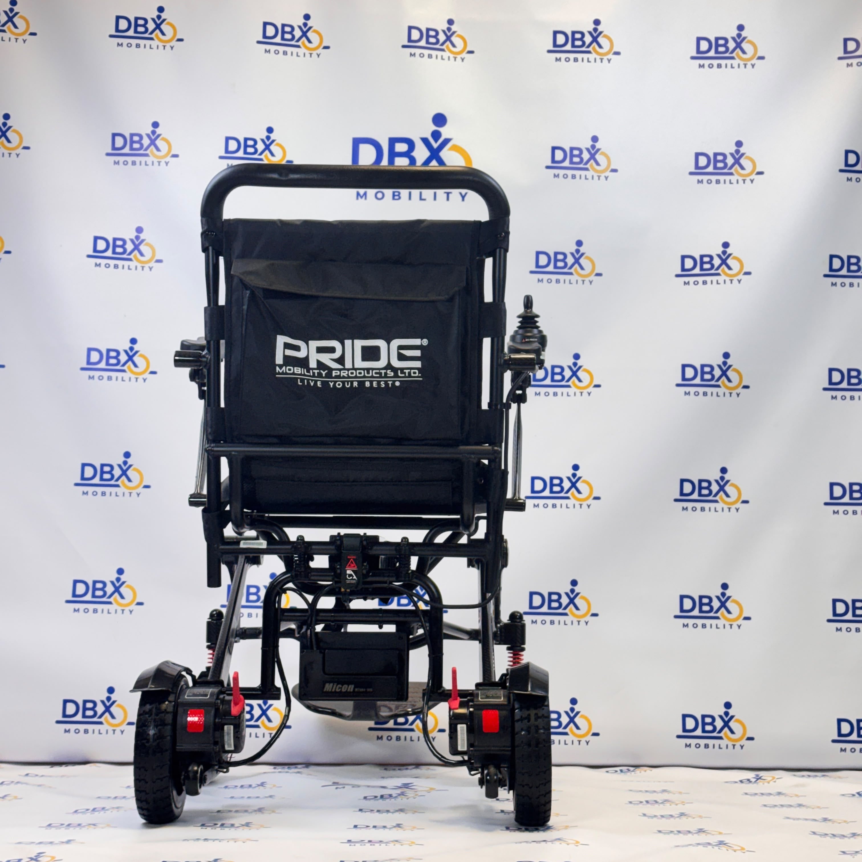 Pride iGo Lite Carbon Refurbished Folding Powerchair | DBX Mobility