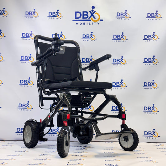 Pride iGo Lite Carbon Refurbished Folding Powerchair | DBX Mobility
